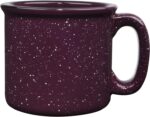 (24 Count) - Ceramic Mugs, Cups & Drinkware - Case Packed in Bulk - 15oz - Plum