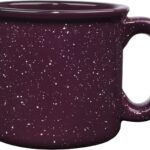 (24 Count) - Ceramic Mugs, Cups & Drinkware - Case Packed in Bulk - 15oz - Plum