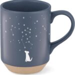 Stoneware Mug, 12 fl oz, Navy,